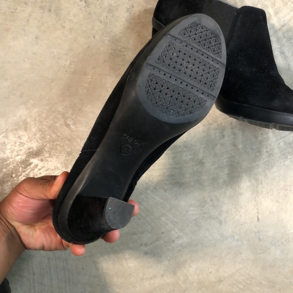 GEOX Respira Suede Booties with Rubber Breathable Respira Thread size 39.5 - Picture 6 of 10